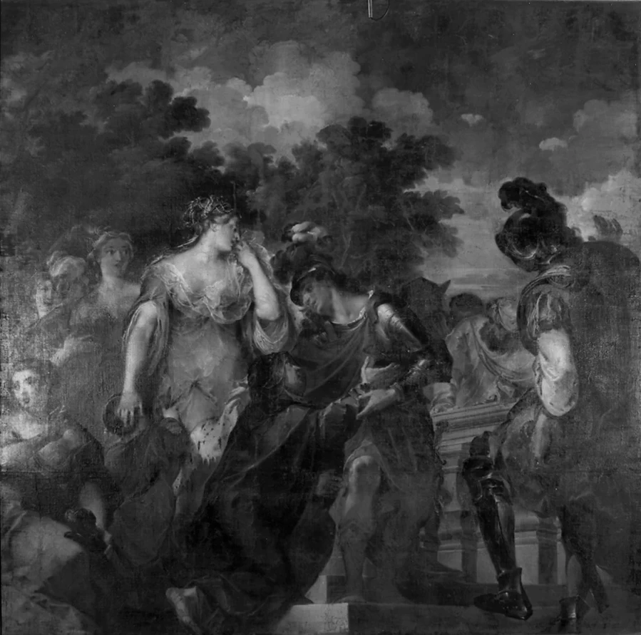 Alessandro Magno e la regina Sisigambi - Palazzo d'Arco, Mantova